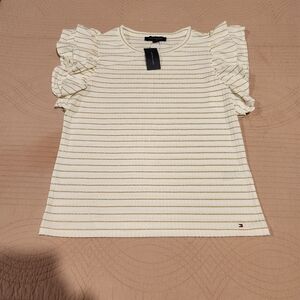 TOMMY HILFIGER WOMEN'S "SHINE" BLOUSE NWT!!